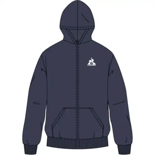 Le Coq Sportif Felpa con cappuccio per bambini Essentiels N°1 Bleu