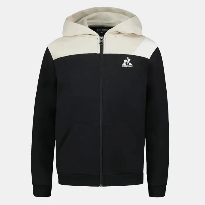 Felpa con cappuccio per bambini Le Coq Sportif Graphique N°1 Noir