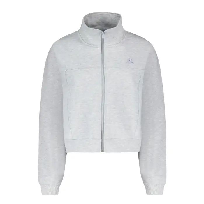 Le Coq Sportif Felpa da donna Essential FZ Gris