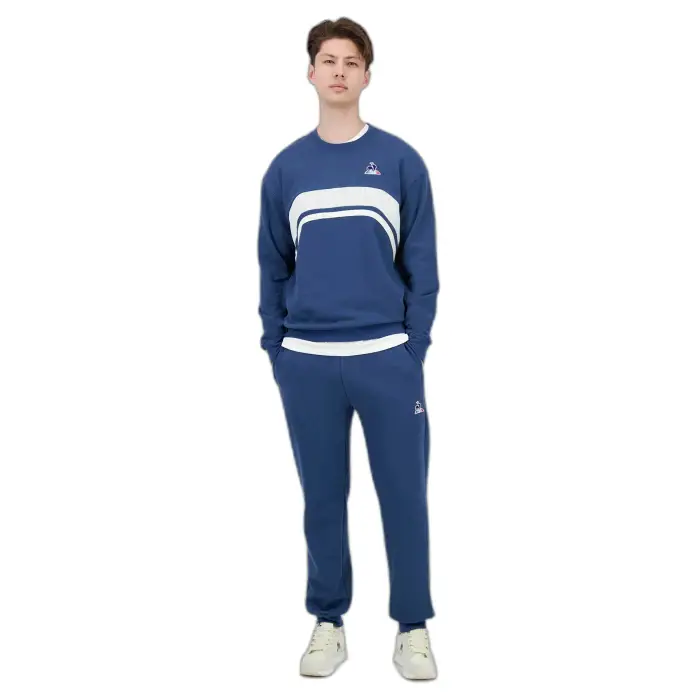 Le Coq Sportif Felpa Contemporain LF N°1 Bleu
