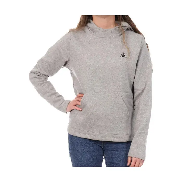 Le Coq Sportif Felpe con cappuccio N°8 Grigio