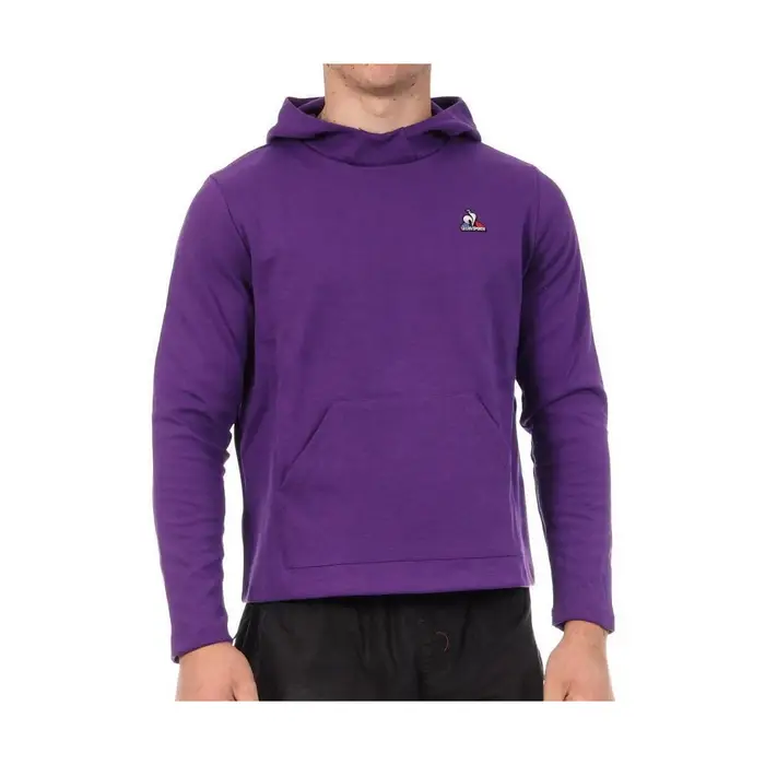 Le Coq Sportif Felpe con cappuccio Sweat Viola