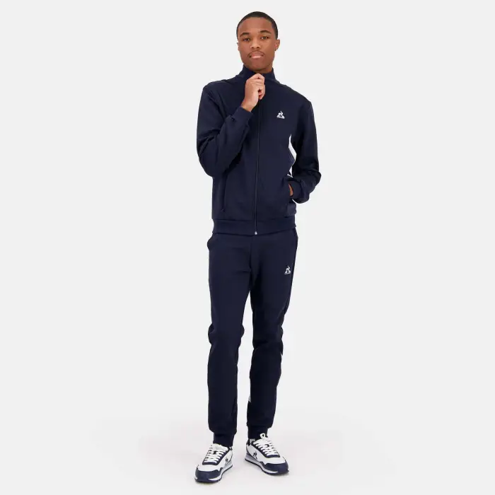 Le Coq Sportif Giacca sportiva con zip Heritage Bleu