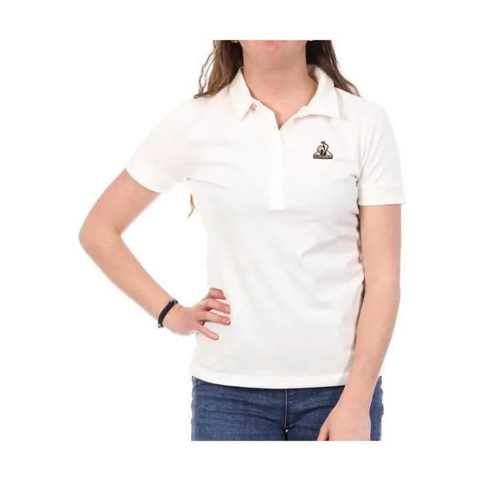 Le Coq Sportif Polo Marshmallow Bianco
