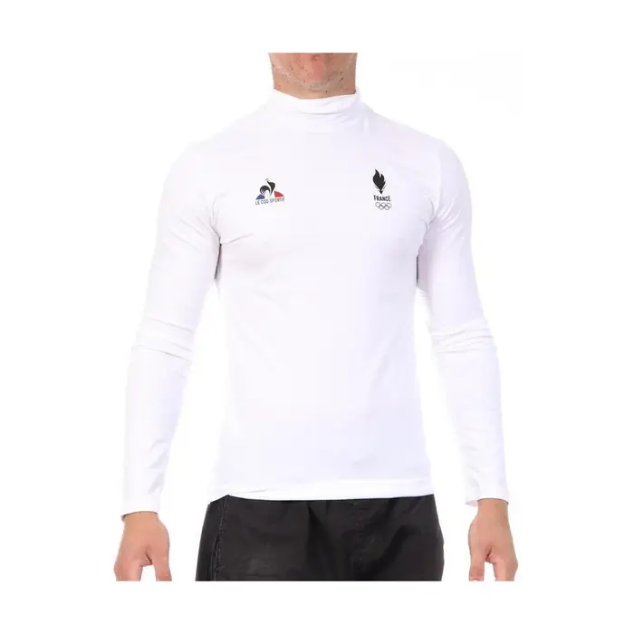 Le Coq Sportif T-shirts a maniche lunghe T-Shirt Manches Longues Bianco