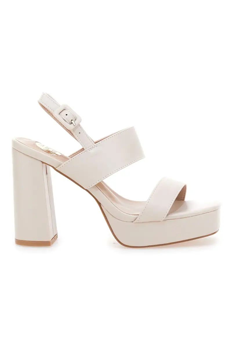 LE HAVRE PARIS Sandali con tacco Beige 2700274