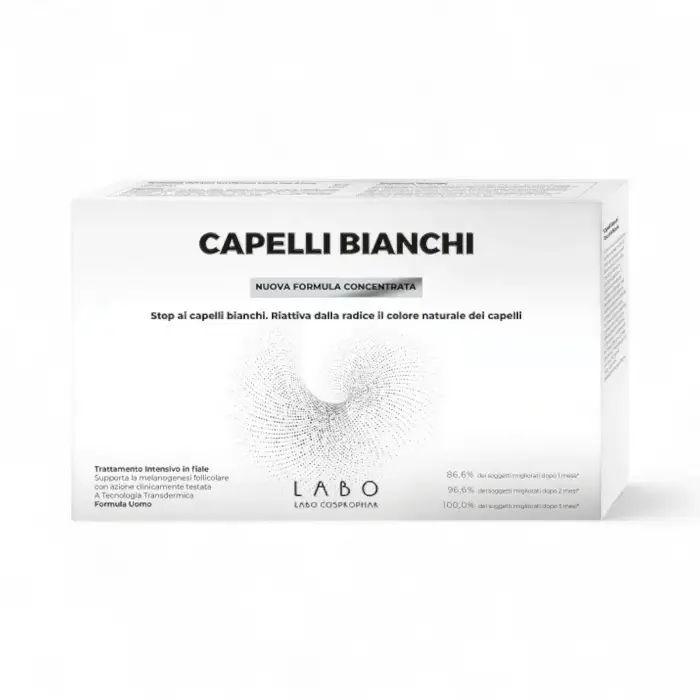 Le labo Labo, Capelli Bianchi Siero Trattamento in Fiale, Per Cuoio Capelluto, Per Donne, 20 pezzi, 3,5 ml