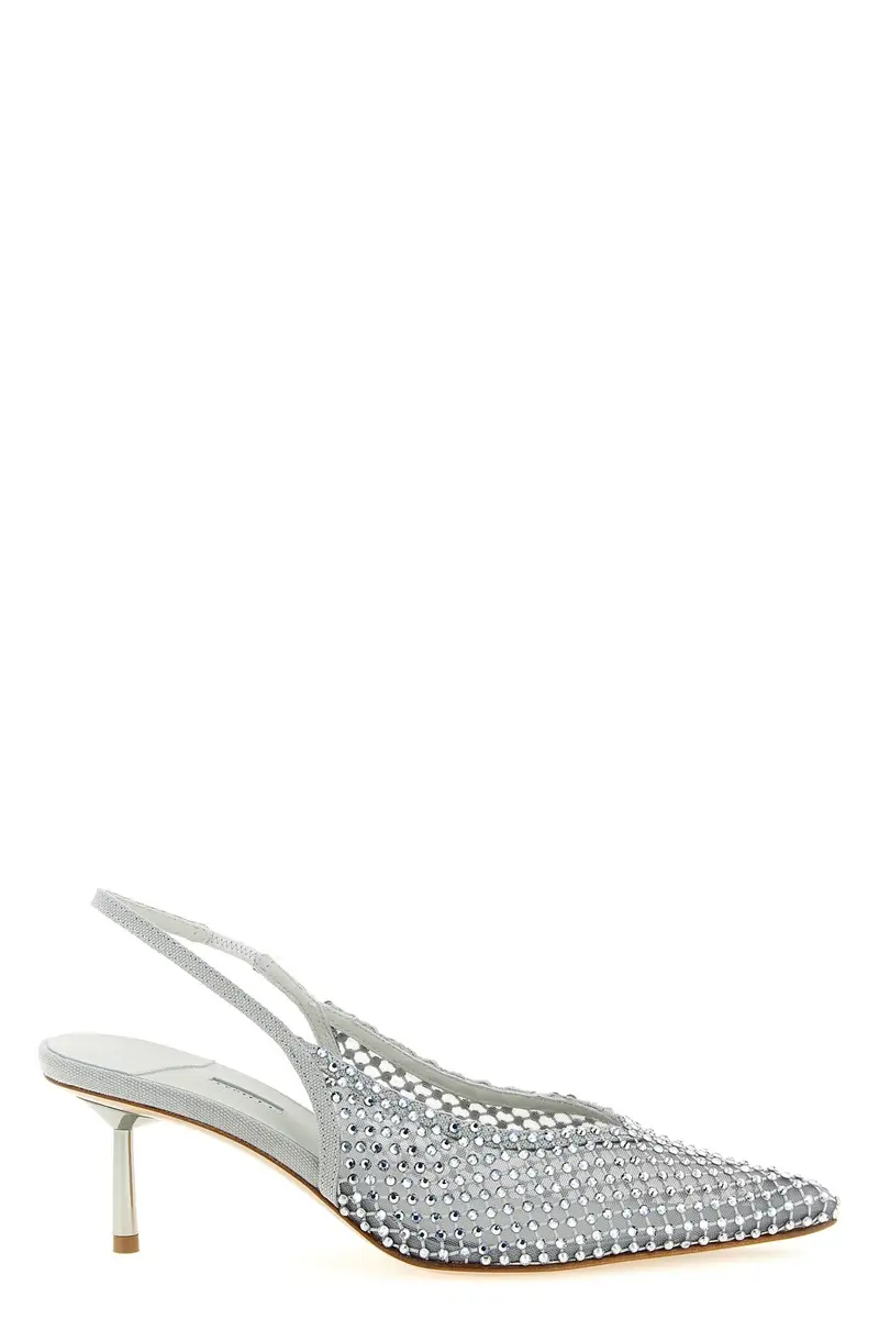 LE SILLA Slingback Gilda Grigio