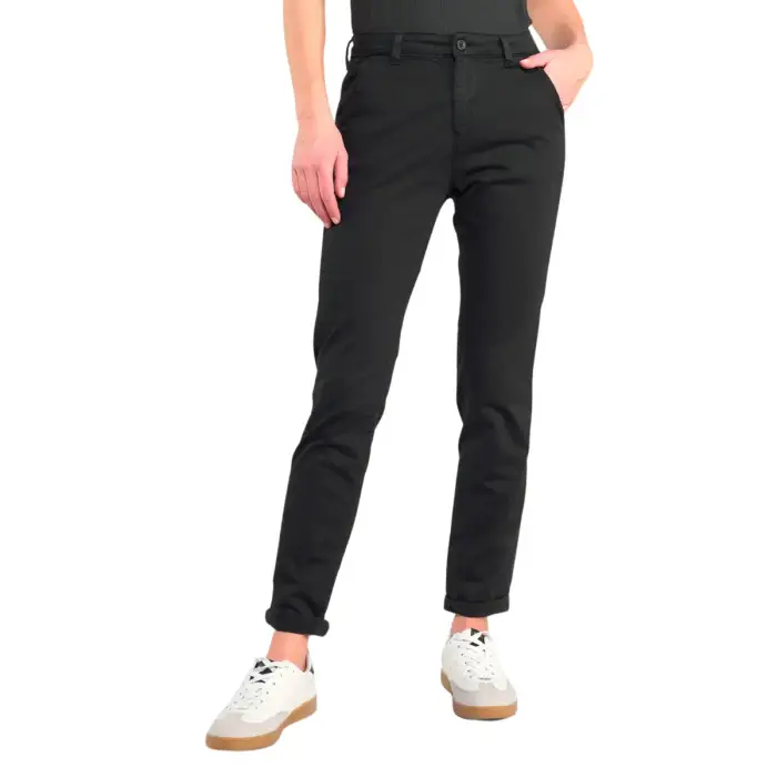 Le Temps des cerises Pantaloni chino da donna Dyli 6 Noir
