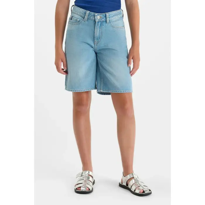 Le Temps des Cerises Shorts Bermuda in denim BOURDON Blu