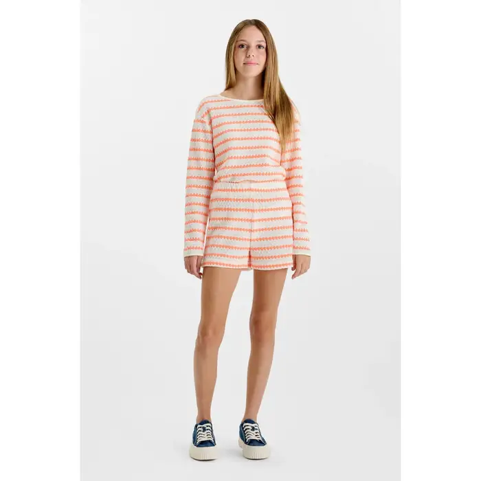 Le Temps des Cerises Shorts Pantaloncini POPPYGI Bianco