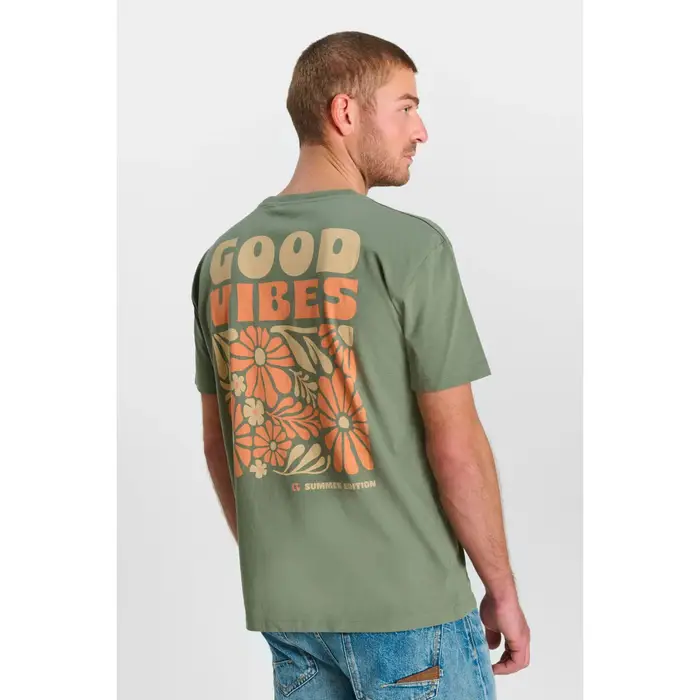 Le Temps des Cerises T-shirt Maglietta LOUZHNIKI Kaki