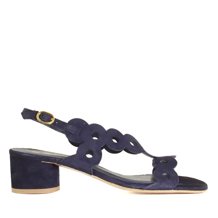 Le Walterine Sandalo Chara Blu