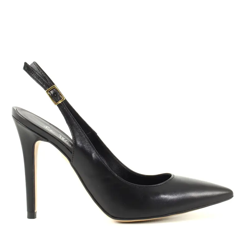 Le Walterine Slingback Ronda Nero