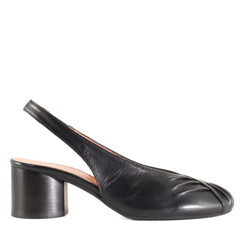 Le Walterine Slingback Rosetta Nero