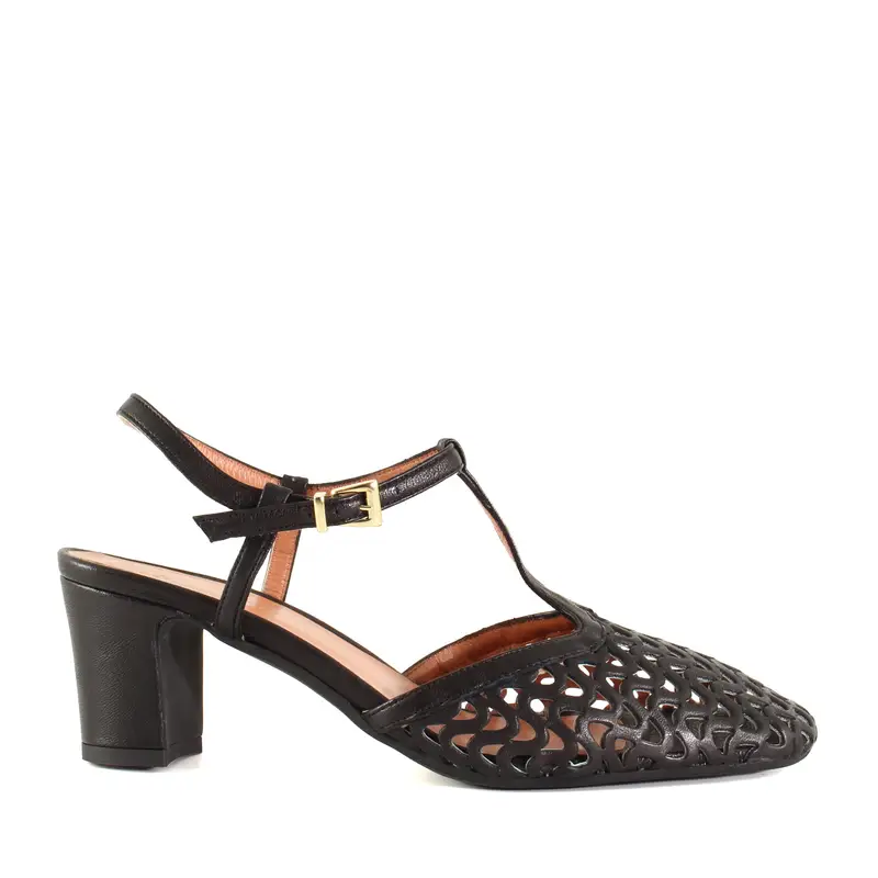 Le Walterine Slingback Vera Nero