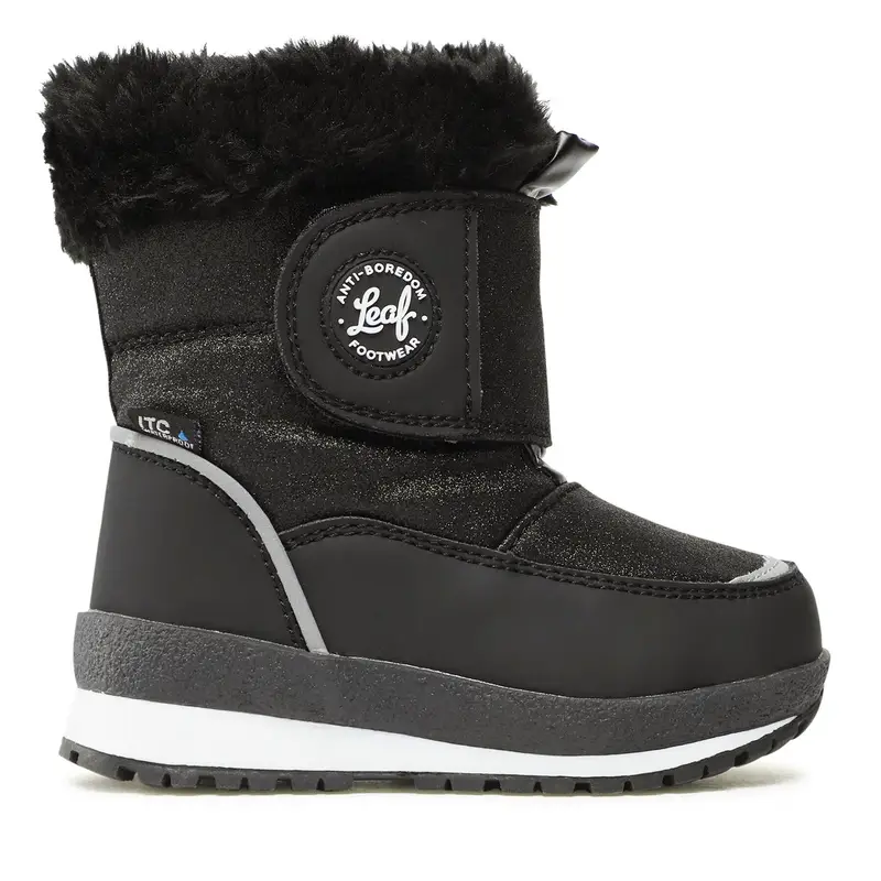 Leaf Stivali da neve Nautisk LNAUT101K Nero