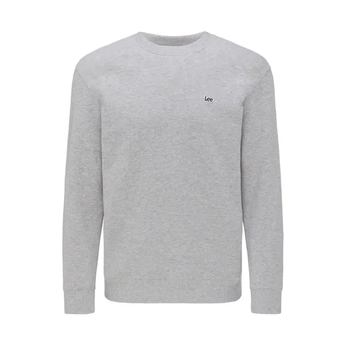Lee Felpa Plain col rond Gris