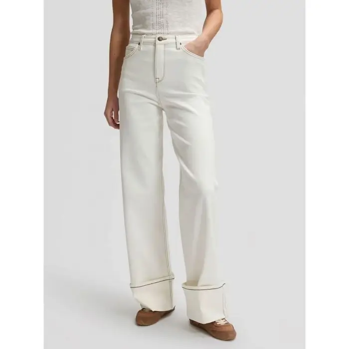 Jeans Lee 112376790 STELLA L 33-FRESH FLOCK Bianco