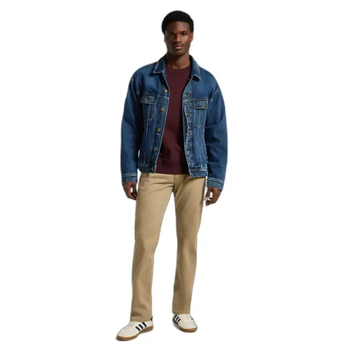 Pantaloni a gamba tesa Lee Fit MVP Beige