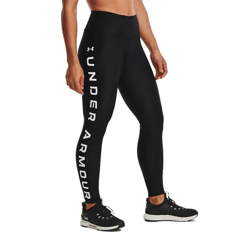 Under Armour Leggings Sportivo da Donna HeatGear Branded | Nero
