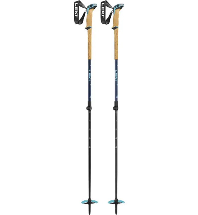 Leki Bernina Lite 2 W - bastoncini scialpinismo - donna Black