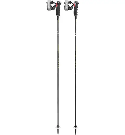 Leki Carbon 12 3D - bastoncini sci alpino Black