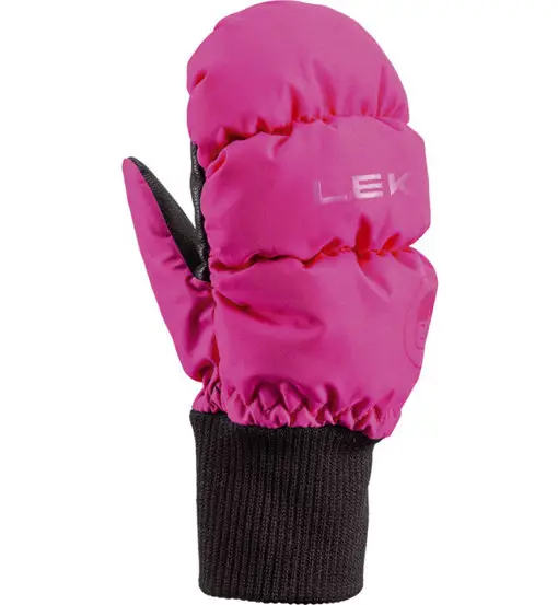 Leki Little Eskimo MITT Short JR - moffole - bambino Pink