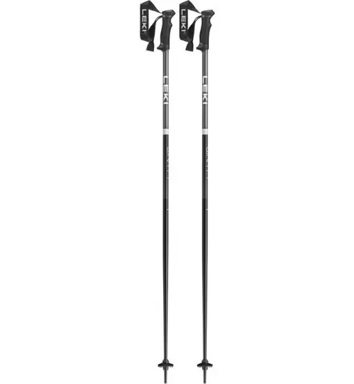 Leki QNTM - bastoncini sci alpino Black