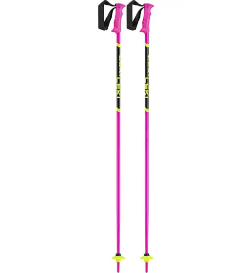 Leki Racing Kids - bastoncini sci alpino - bambina Pink