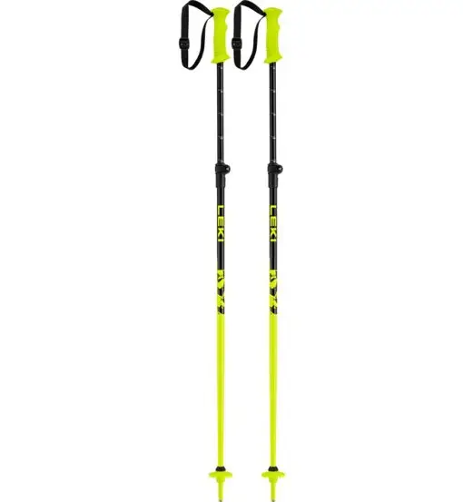 Leki Rider Vario - bastoncini sci alpino - bambino Yellow