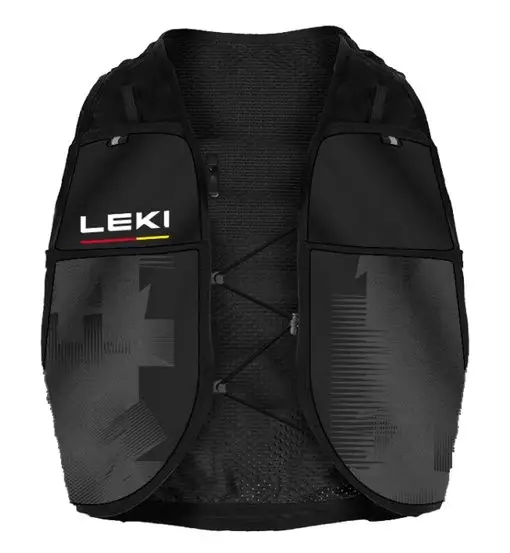 Leki Trail Running Quiver - gilet trail running Black