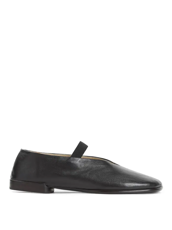 Lemaire Ballerine con guanti Marrone