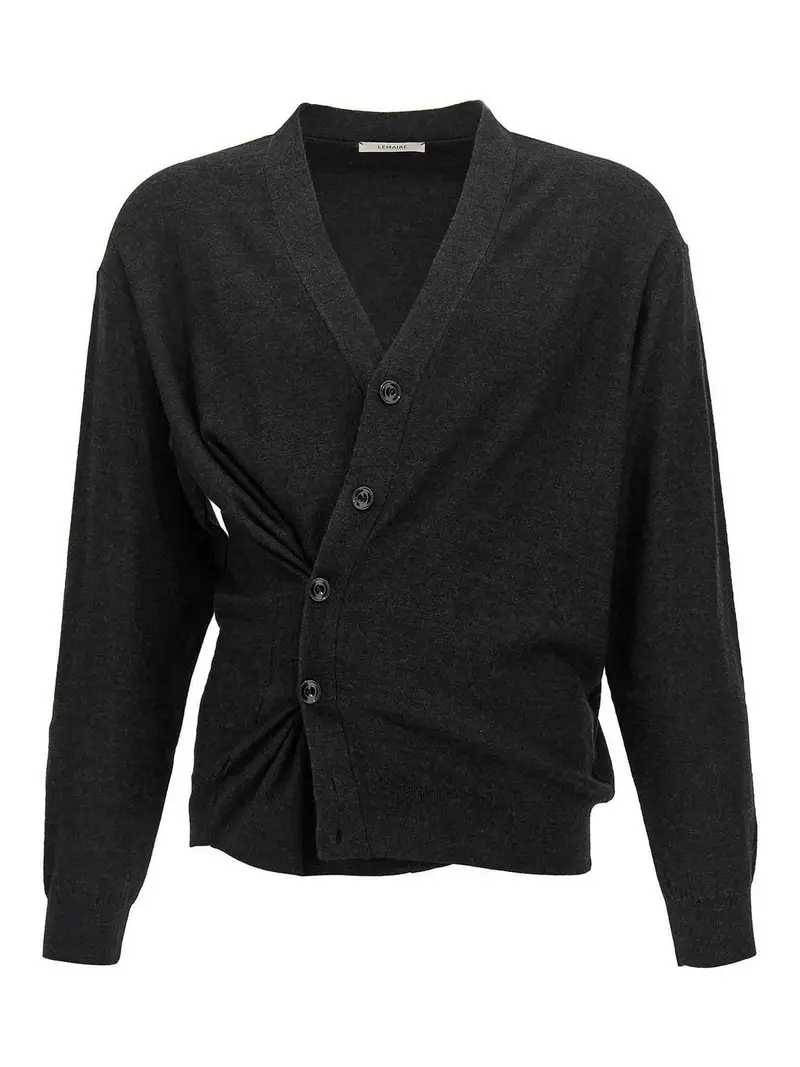 Lemaire Cardigan Grigio 4126583