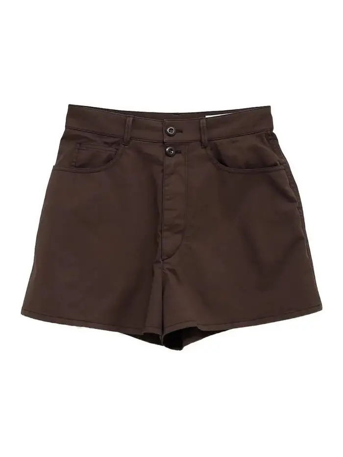 Lemaire Pantaloncini in maglia Marrone