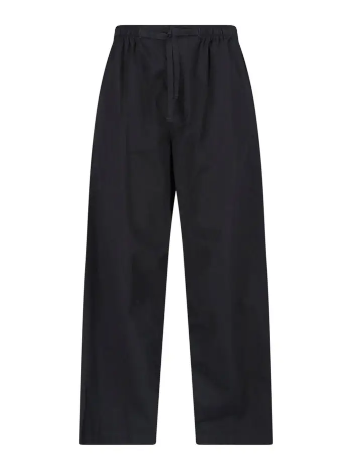 Lemaire Pantaloni Pyjama Nero