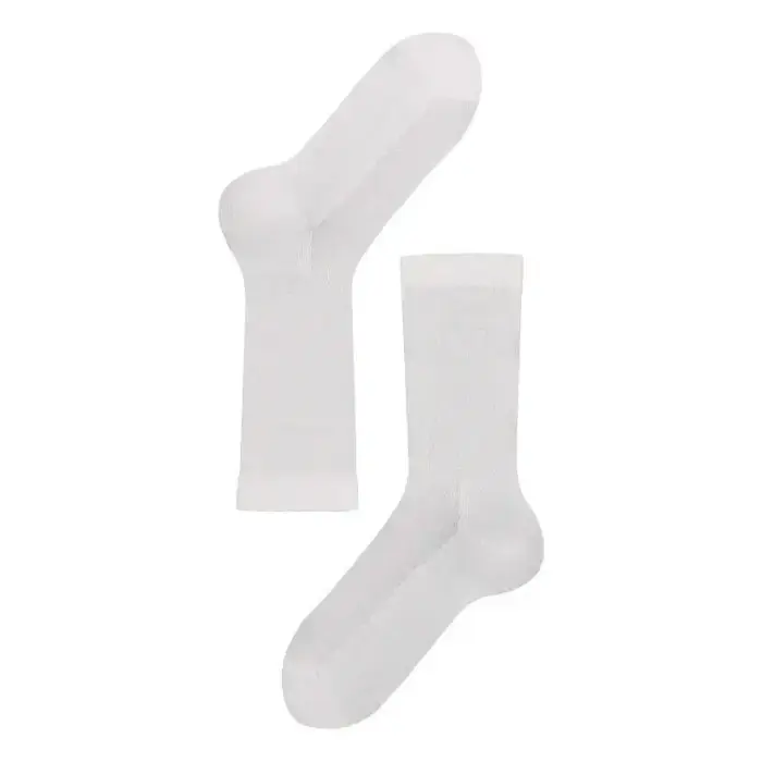 LENZ Calzini Longlife Blanc