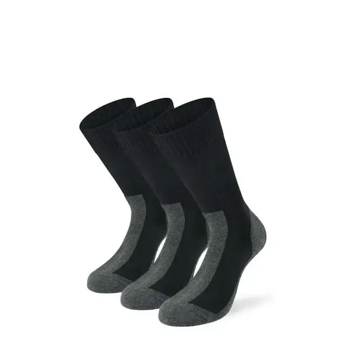 LENZ Calzini Staff Worker Allround Noir