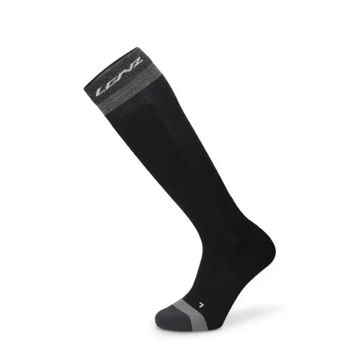 LENZ Calzini Think About Merino Winter 1 Noir