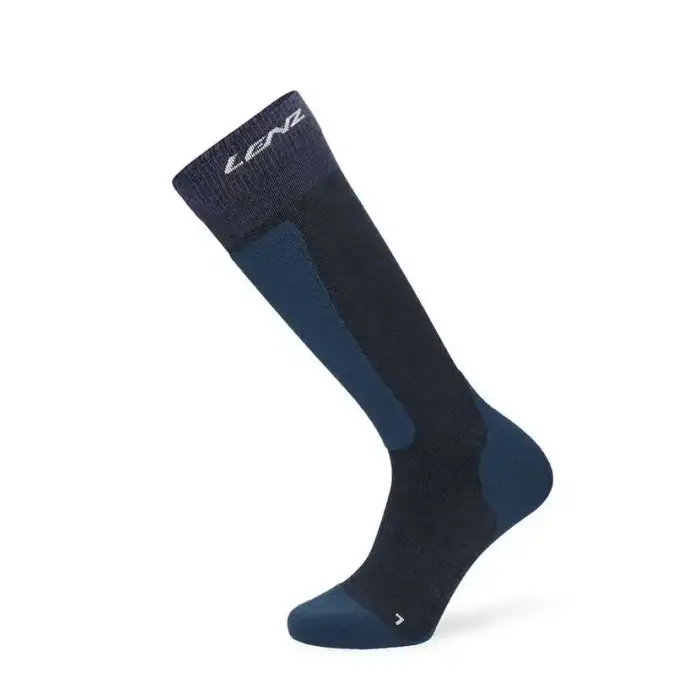 LENZ Calzini Think About Merino Winter 2 Bleu