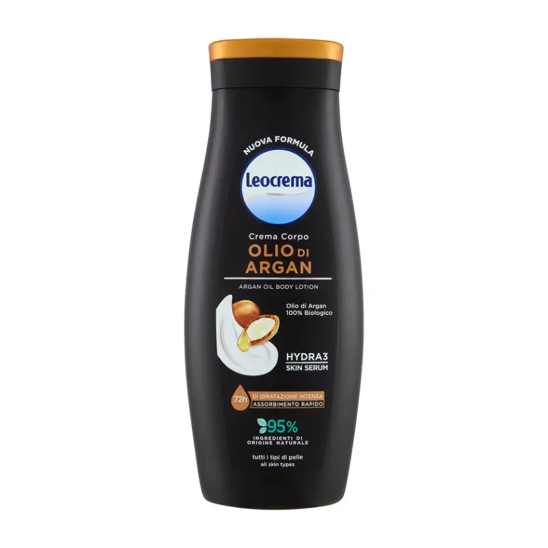 Leocrema Fluida Crema Corpo Olio Di Argan 400 ml