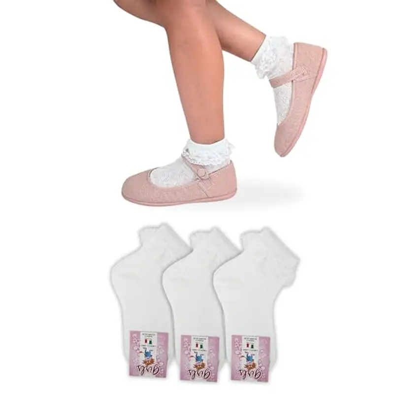 LEON D'ORO Calze Bianco 122110