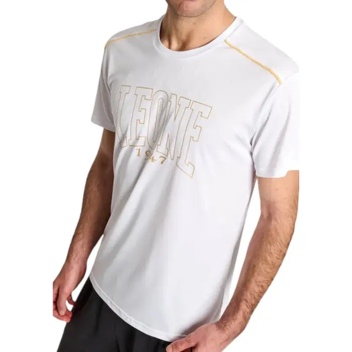 leone T-shirt ABX737 Bianco