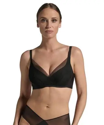 Lepel Reggiseno sfoderato con ferretto in tulle e microfibra Tesoro 301 Coppa C - D
