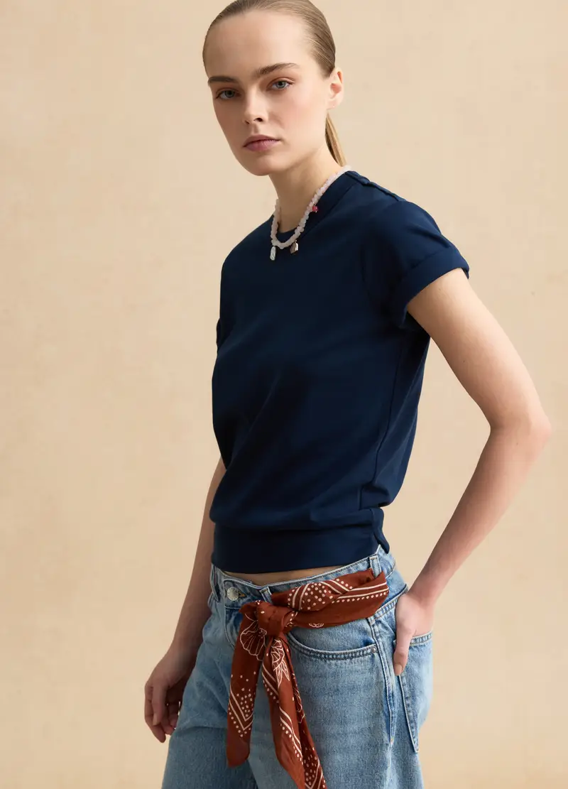 LES COPAINS T-shirt Donna Blu 4330022