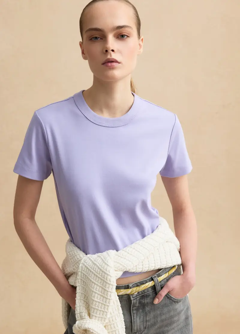 LES COPAINS T-shirt Donna Viola 4330023