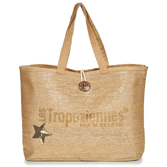 Les Tropeziennes par M Belarbi Borsa Shopping PANAMA Beige