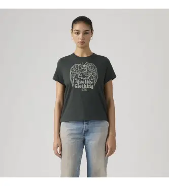 Levi s Levi per donna 005GV-0009 Maglietta T2 Perfect grigio scuro, Casual, Cotone, Manica corta