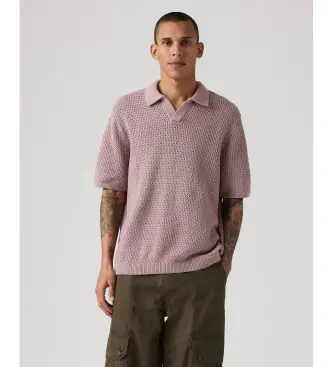 Levi s Levi per uomo 007T8-0001 Polo Dillon lilla, Casual, Cotone, Manica corta Viola