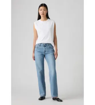 per donna A1959-0106 Jeans 501 blu anni '90 (29/32), Casual, Cotone, Denim